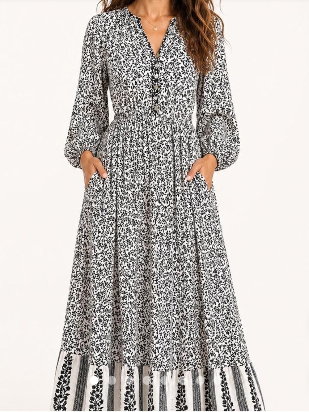 Faherty Maxi Dress XS